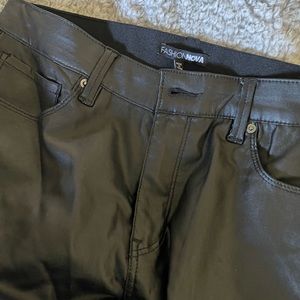Fashion Nova Leather Pants